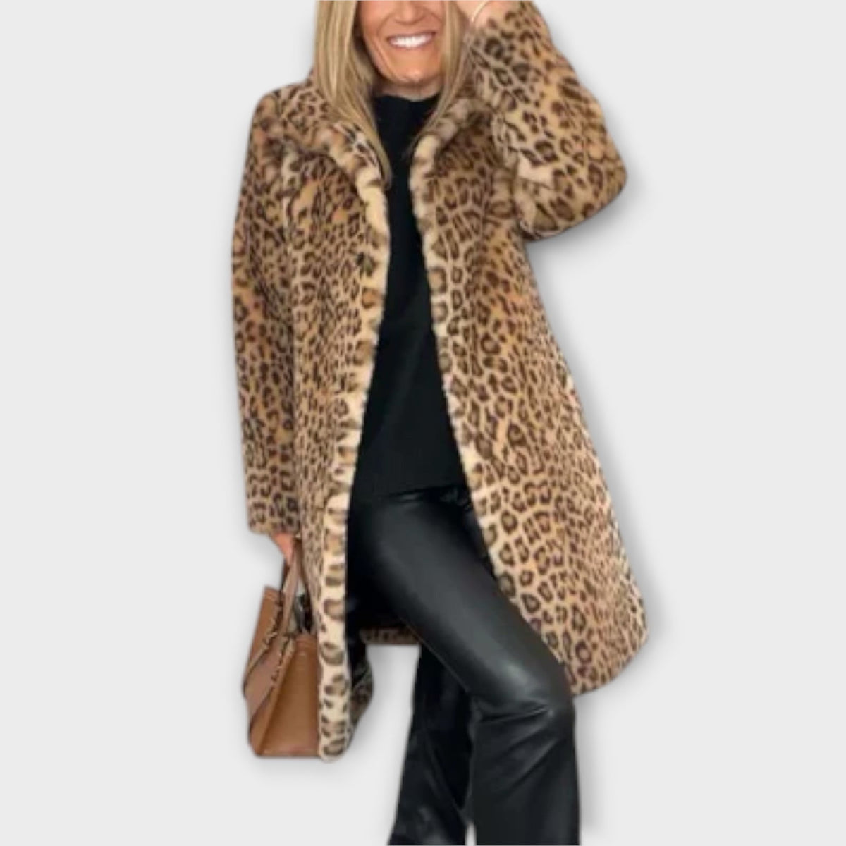 Amara ™ | Kabát s leopardím vzorem