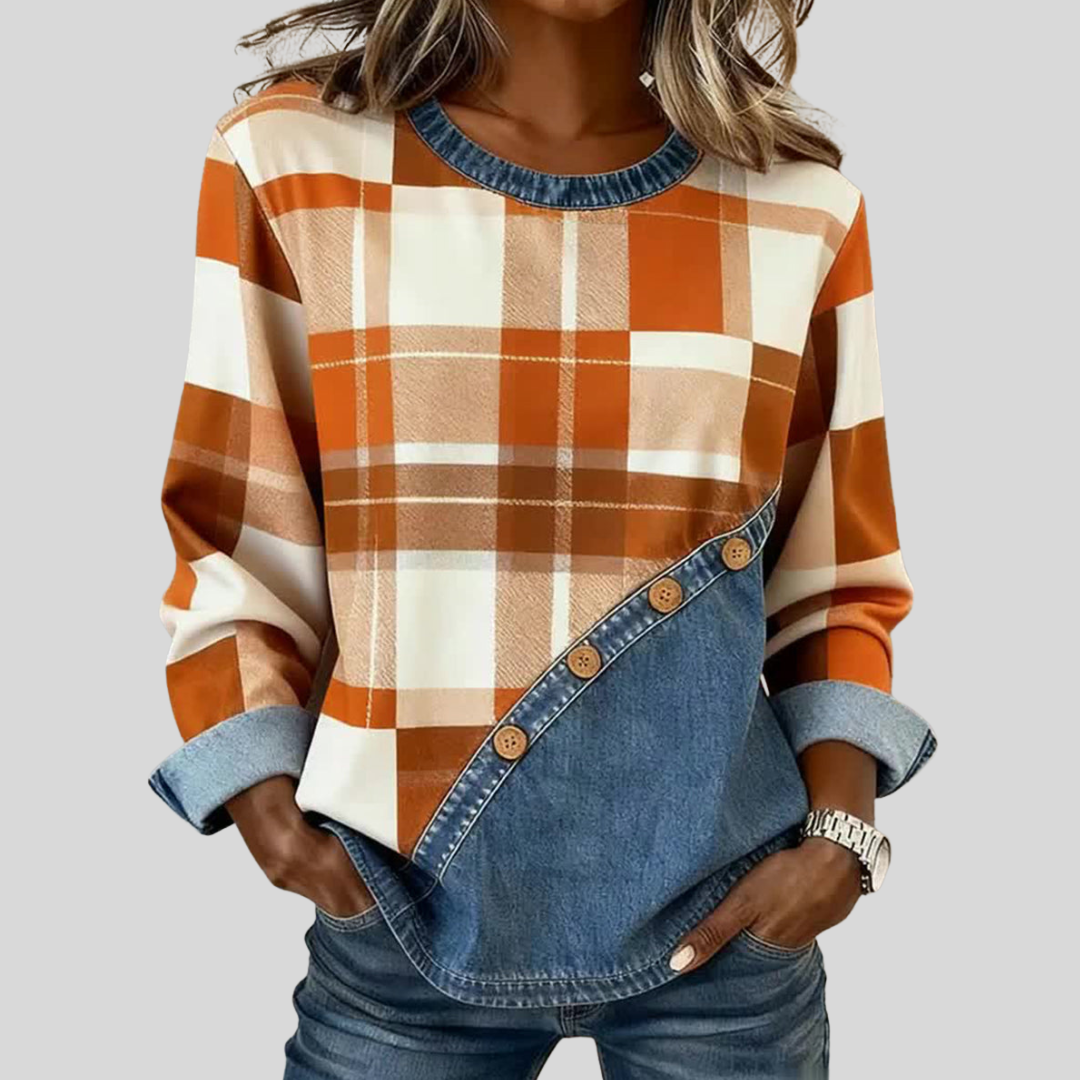 Faylen | Pulovr Patchwork