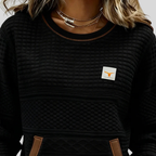Noelle | Mikina s kulatým výstřihem Colorblock