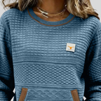 Noelle | Mikina s kulatým výstřihem Colorblock