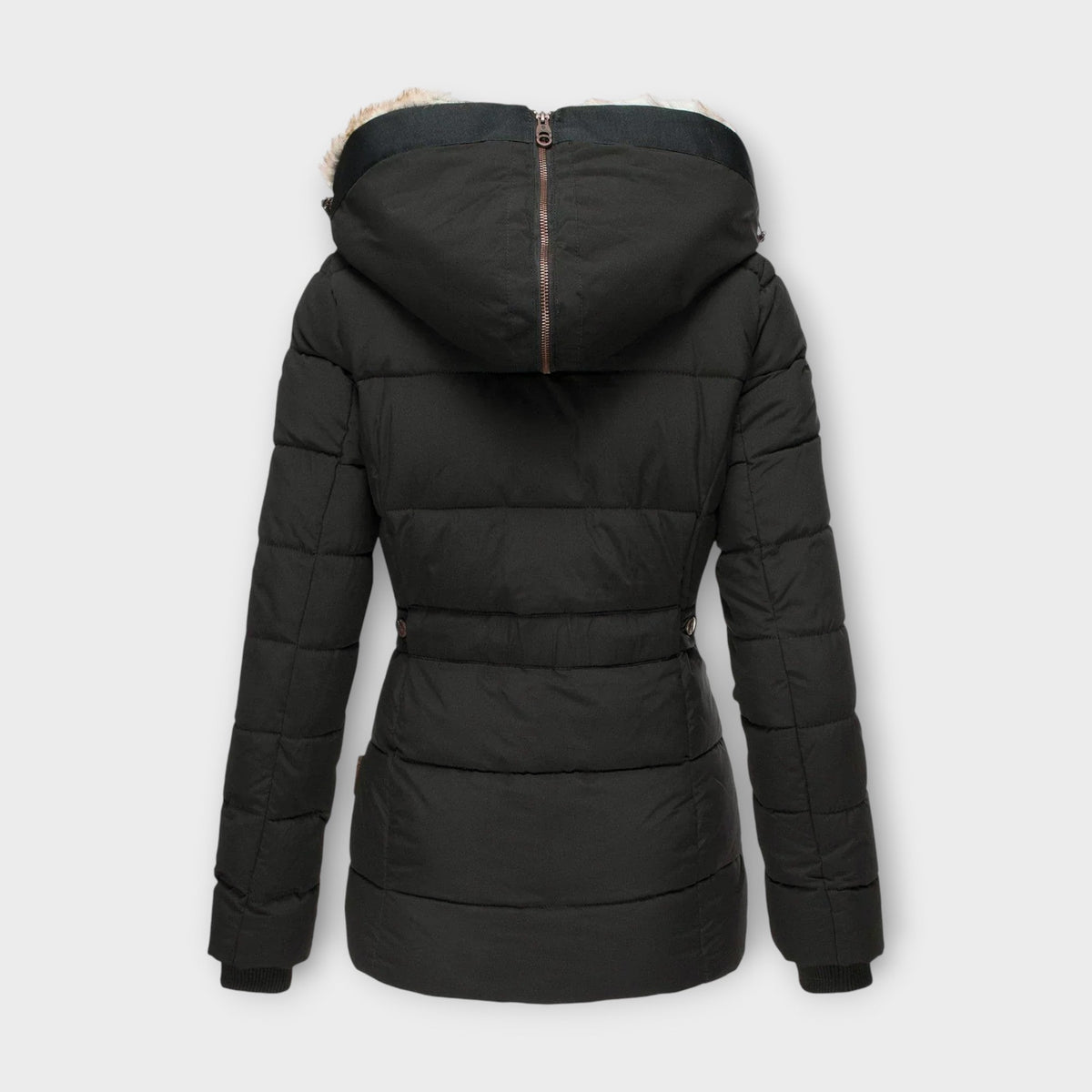Emine ™ | Kožená bunda s kožešinou