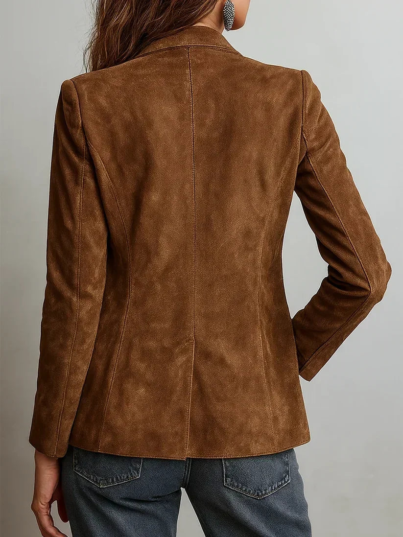 Viktorie | Vintage hnědý blazer
