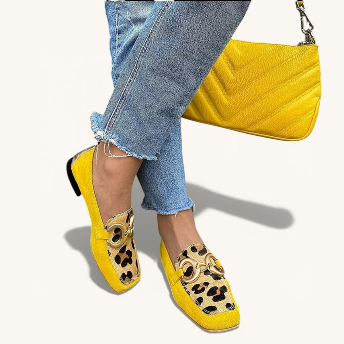 Ana Milagros | Mokasíny se zvířecím vzorem